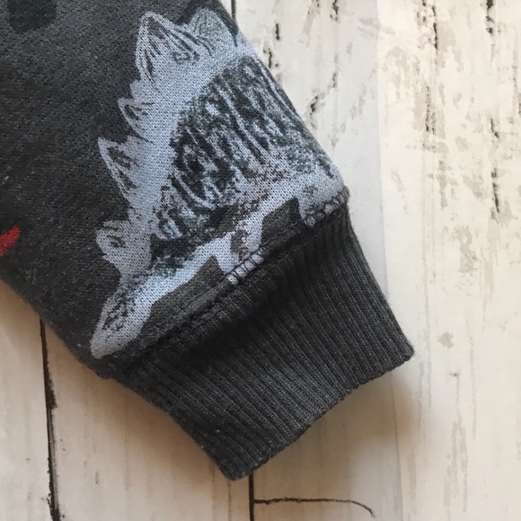 Children’s Place Fleece Lined Dinosaur Hoodie 2T - Picture 9 of 13